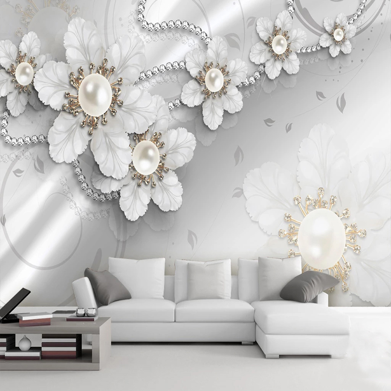 Home Textiles Photos - Фотообои на заказ, 3D стерео ювелирные