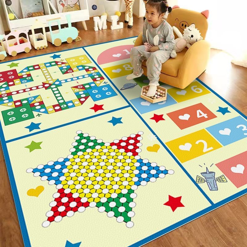 Home Textiles City - Детский напольный коврик с героями мультфильмов,