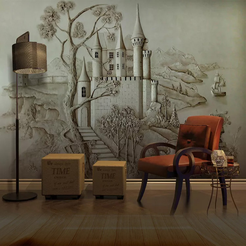 Home Textiles City - 3D-фреска для стен: Современные стереоскопические обои