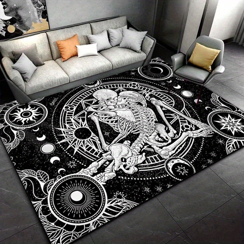 Home Textiles Design - Элегантный ковер для танца со скелетом