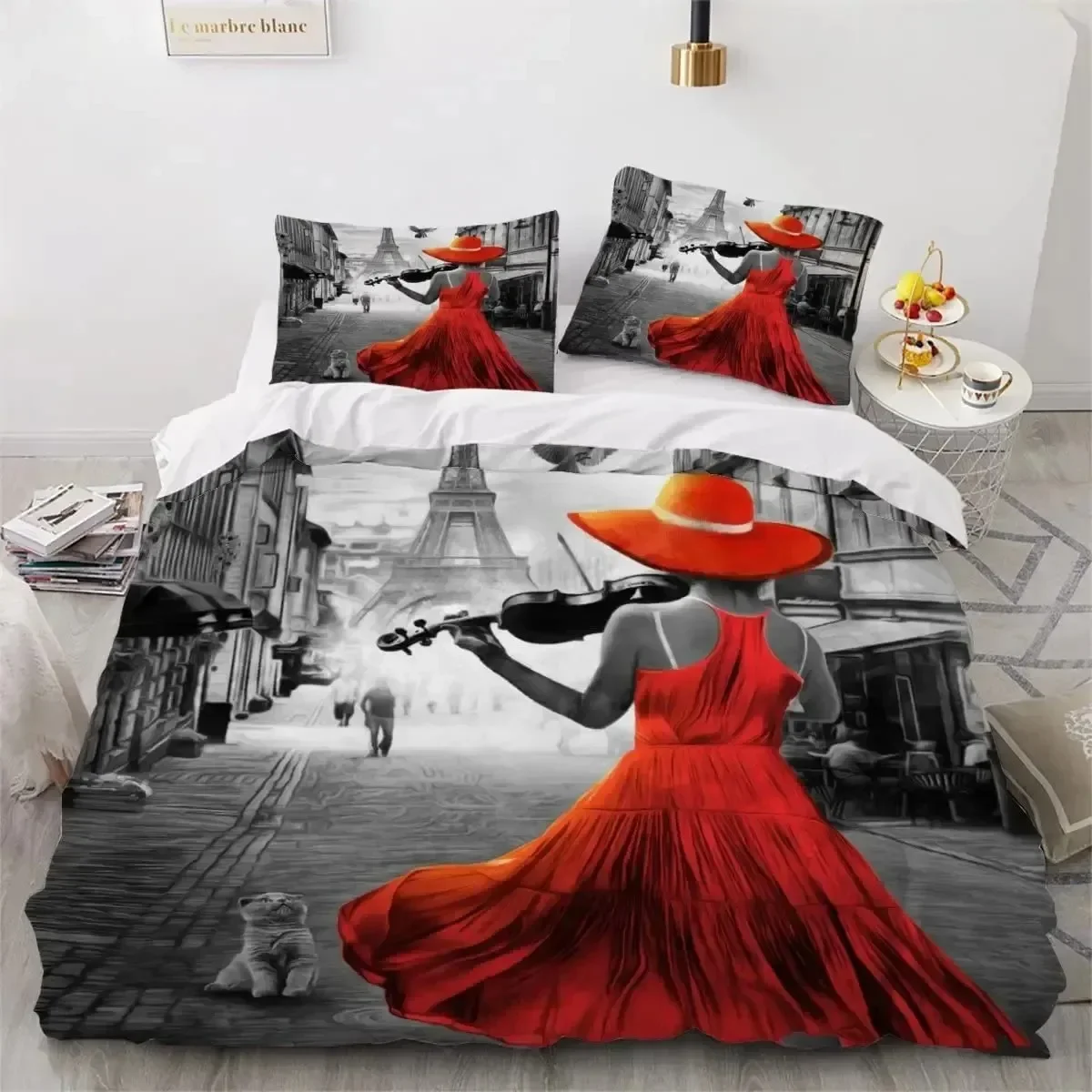 Home Textiles Paris - 3D принт Эйфелева башня Франция Париж