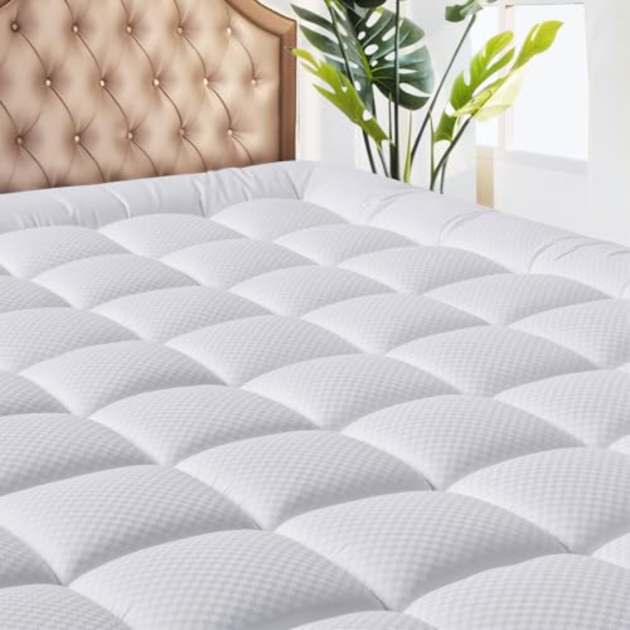 Mattress Pad Topper - Наматрасник - охлаждающий дышащий наматрасник-топпер, стеганый