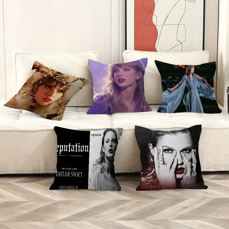 Hot Home Of Textiles - Подушка с изображением популярной певицы Тейлор