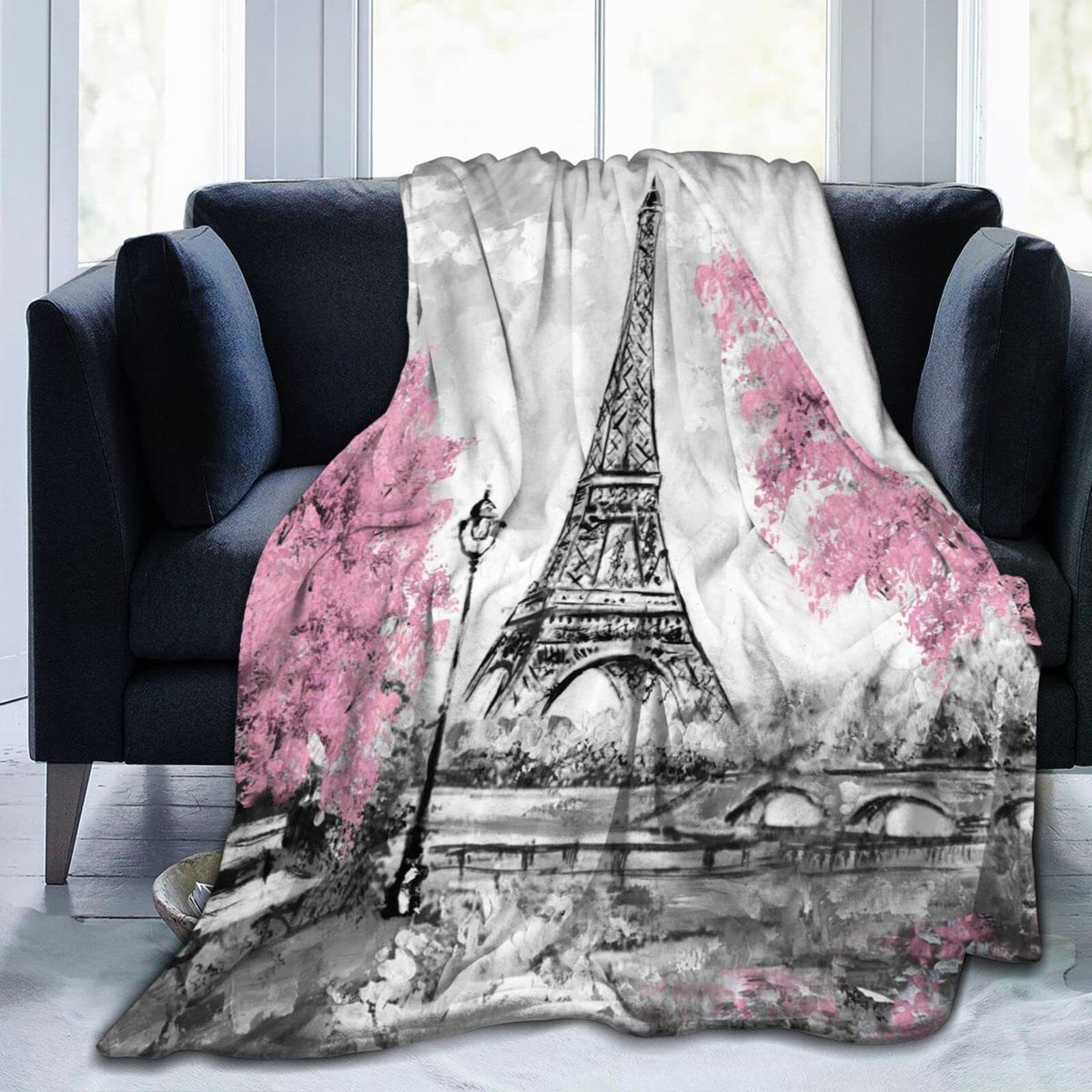 Одеяло с принтом «Эйфелева баш – обзор и цена Home Textiles Paris