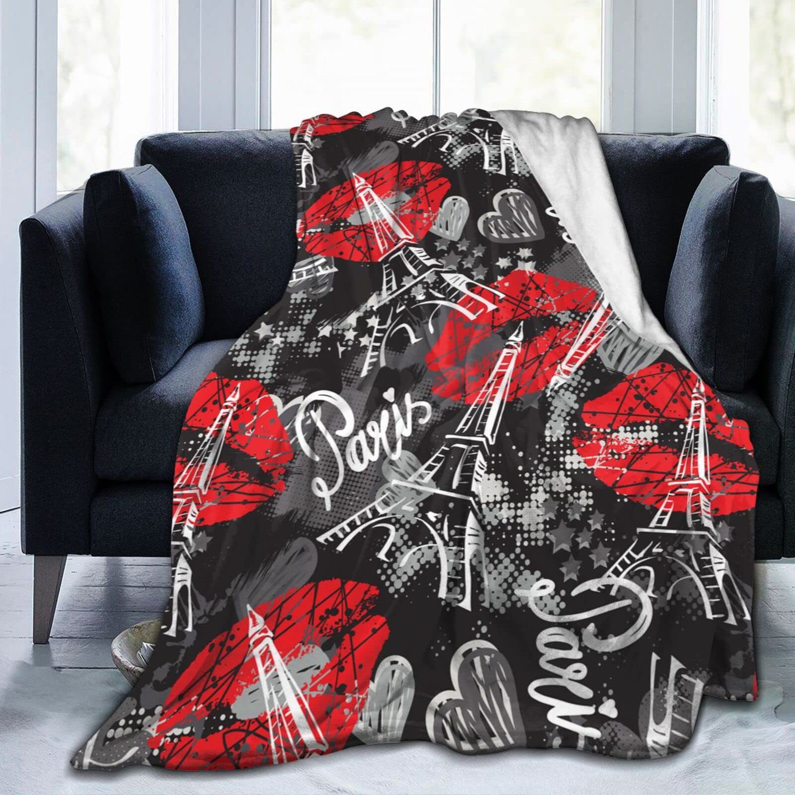 Одеяло с принтом «Эйфелева баш – обзор и цена Home Textiles Paris