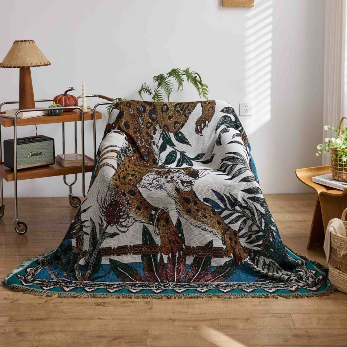 Текстильный гобелен с леопардо – обзор и цена Home Textiles City