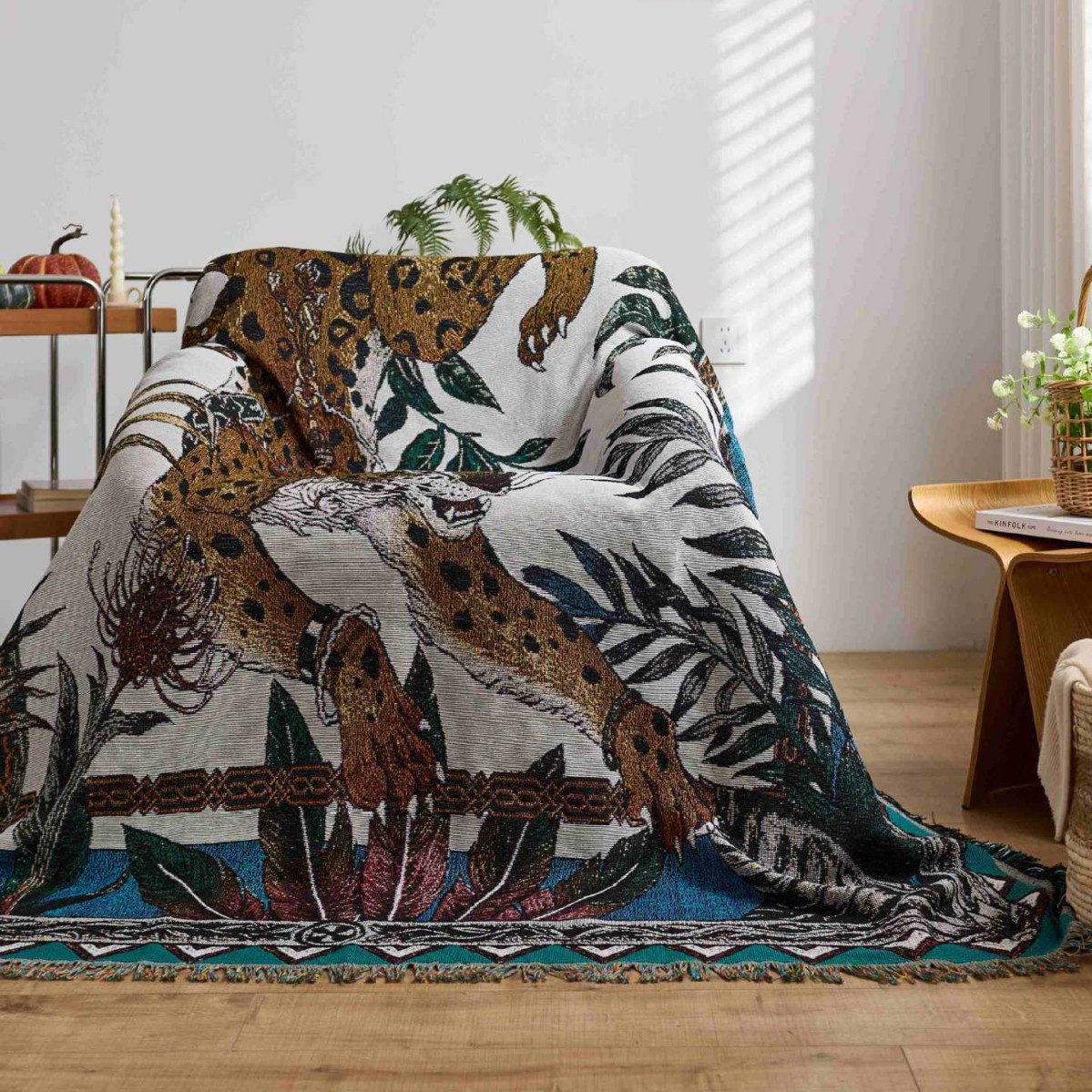Текстильный гобелен с леопардо – обзор и цена Home Textiles City