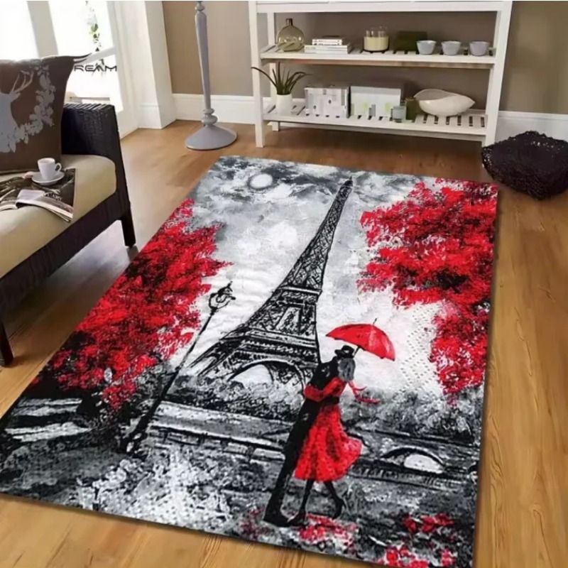 Винтажный ковер с изображением – обзор и цена Home Textiles Paris