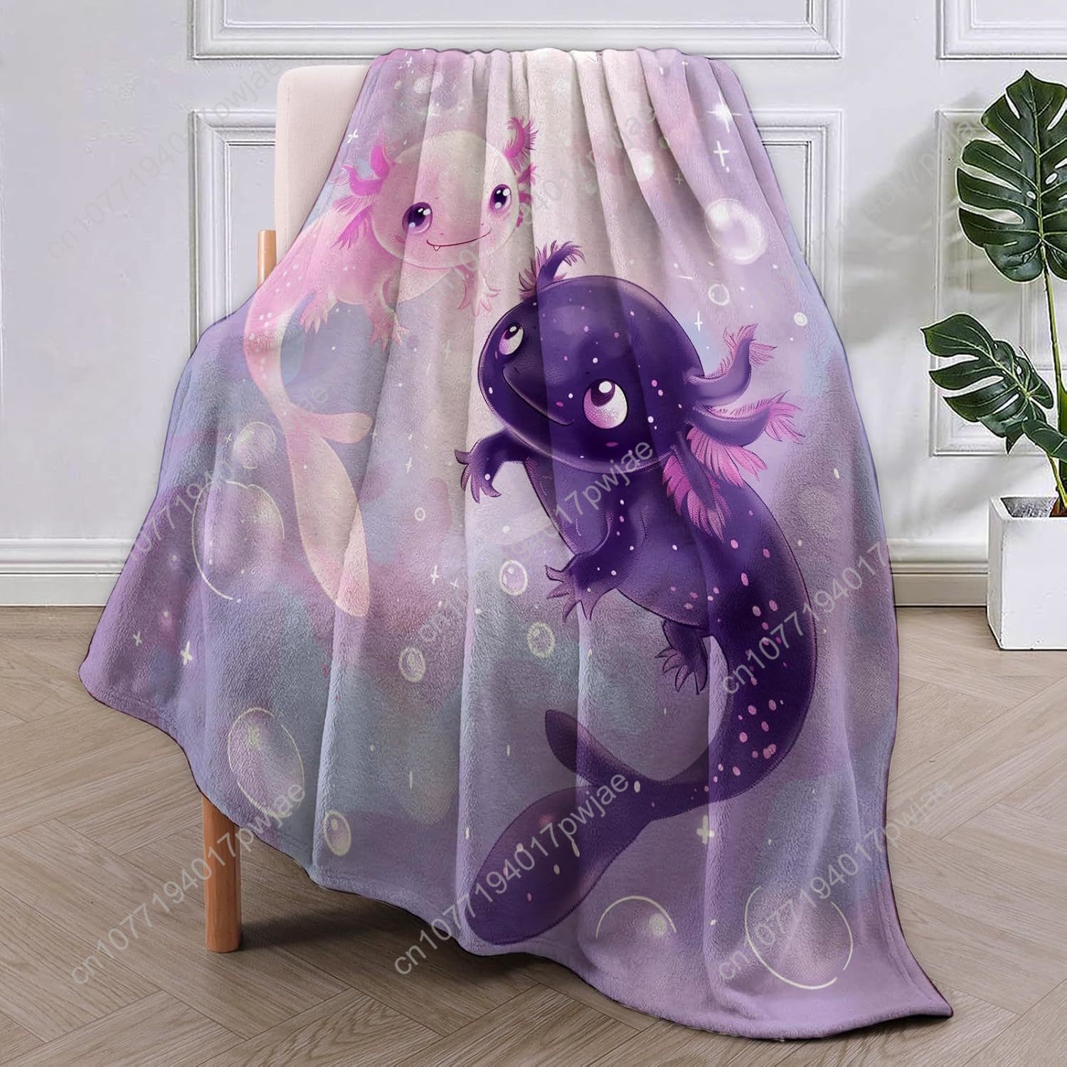 Одеяло Axolotl, милые фланелев – обзор и цена Home Textiles Usa