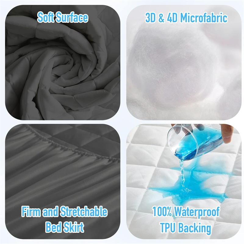 Водонепроницаемый утолщенный н – обзор и цена Mattress Pad Topper