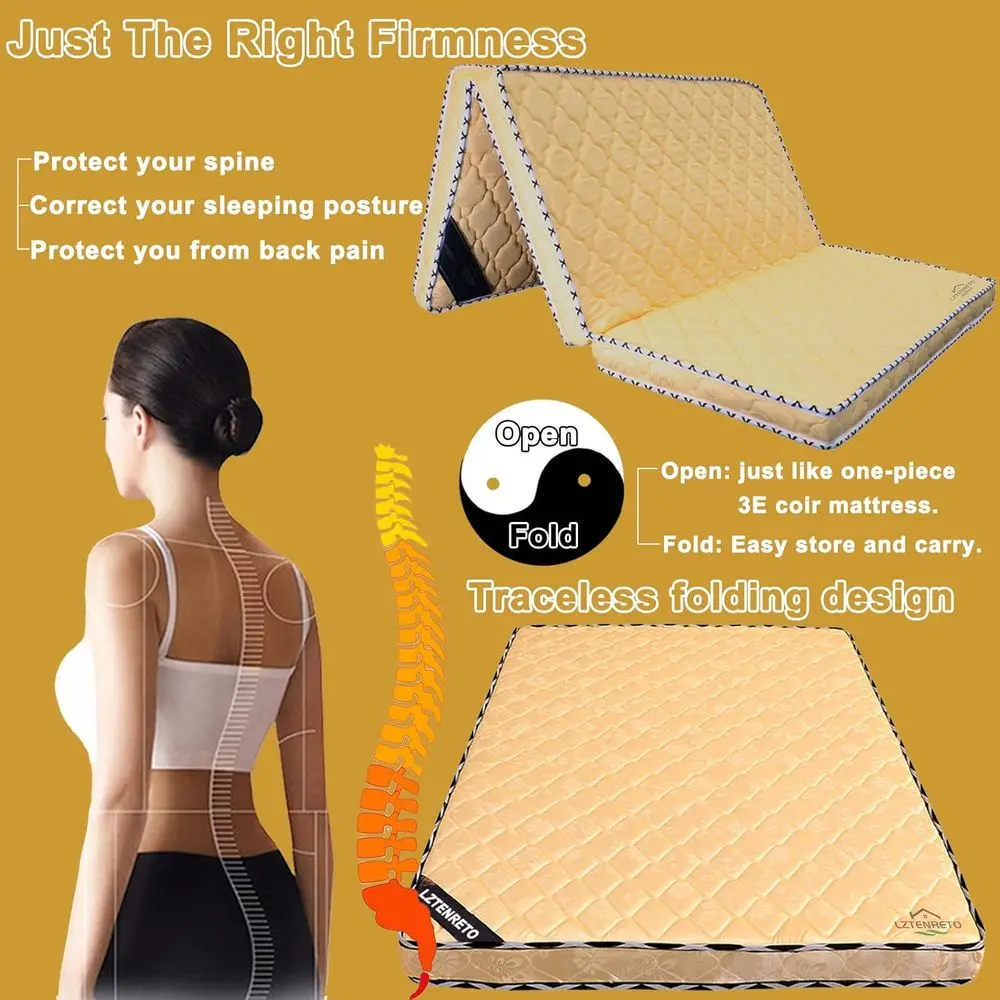 Наматрасник из кокосового воло – обзор и цена Mattress Pad Topper