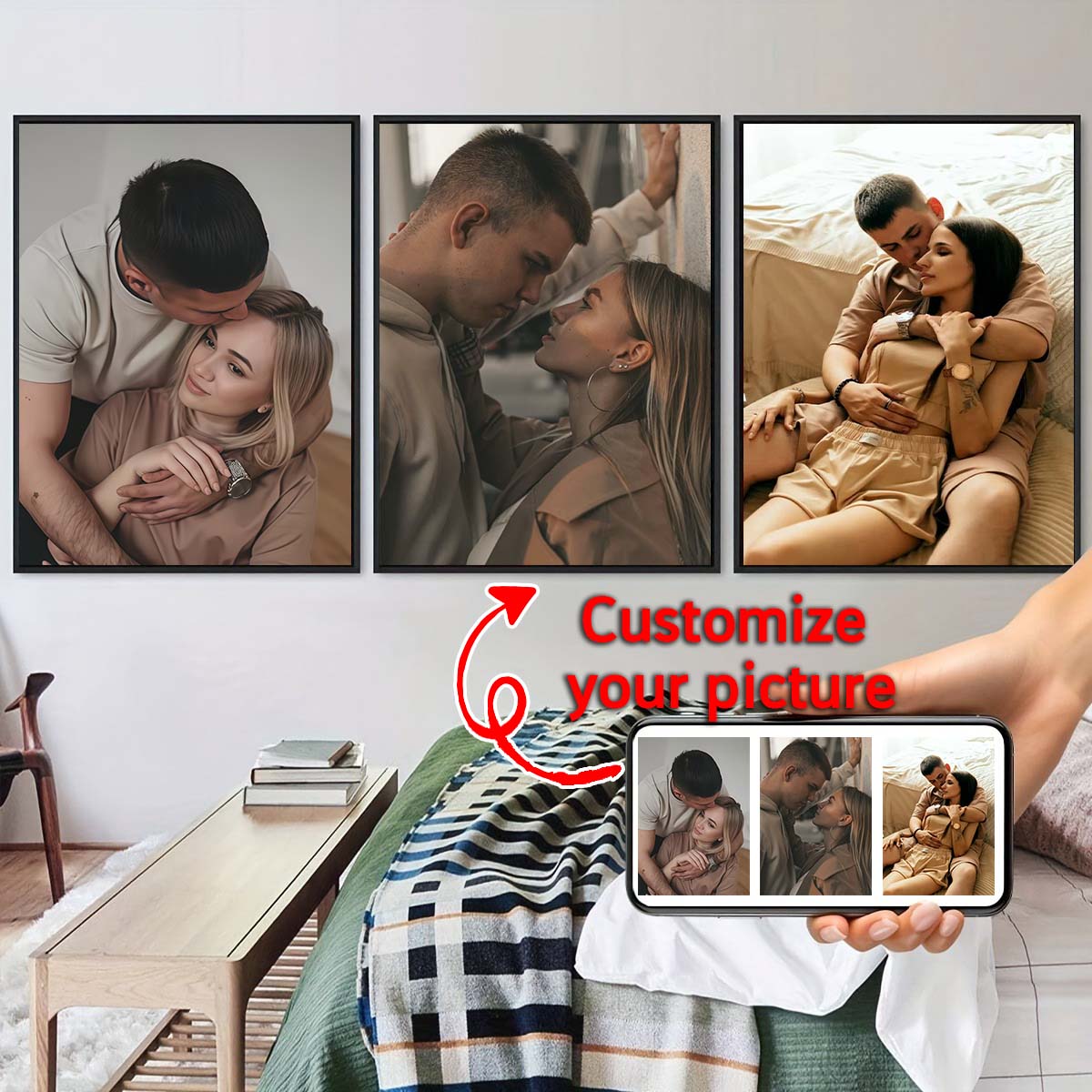 Триптих - 2D-картина с индивид – обзор и цена Home Textiles Usa