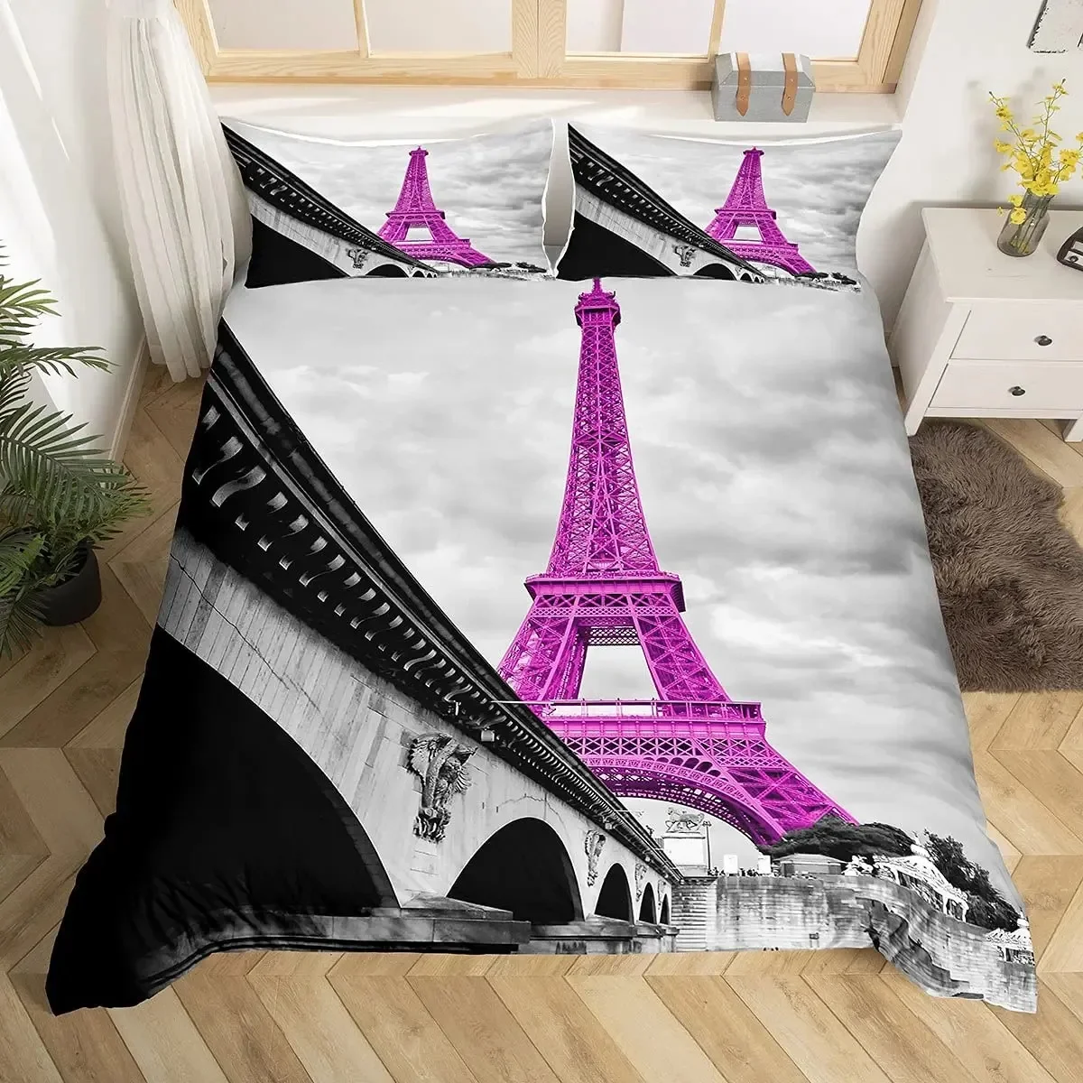 Эйфелева башня, Парижская тема – обзор и цена Home Textiles Paris