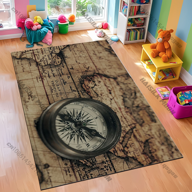 Ковер с дизайном в виде компас – обзор и цена Home Textiles Design