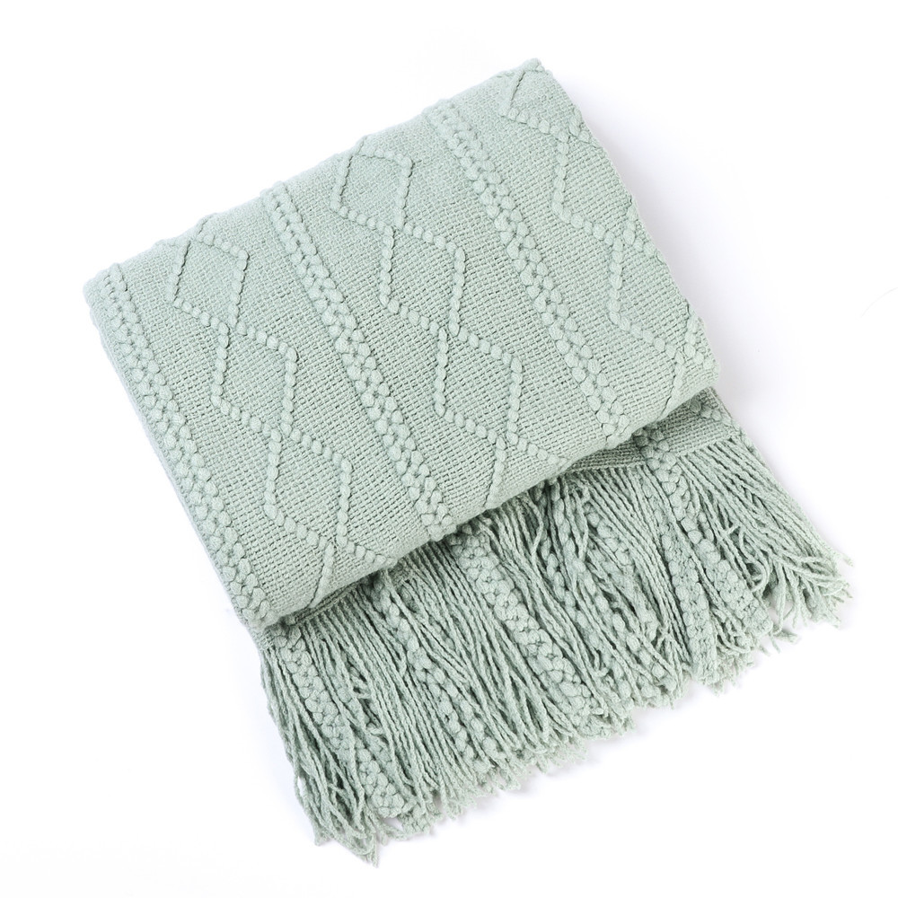 Текстурный вязаный плед Textil – обзор и цена Home Textiles City