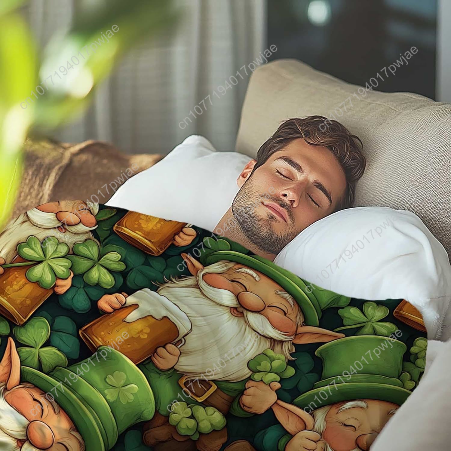 Одеяло в виде гнома на день Св – обзор и цена Home Textiles Usa