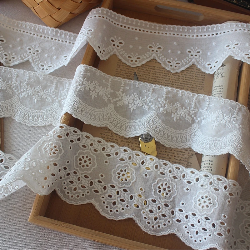Белая хлопковая кружевная лент – обзор и цена Home Textiles Photos