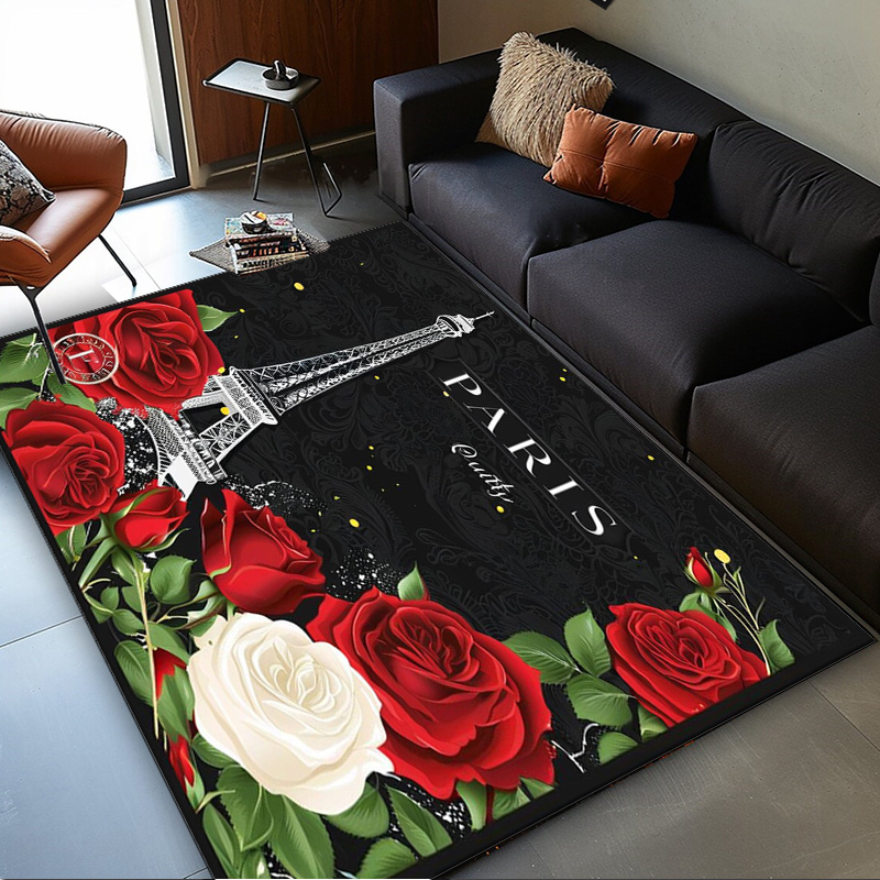 Романтический ковер с розами в – обзор и цена Home Textiles Paris