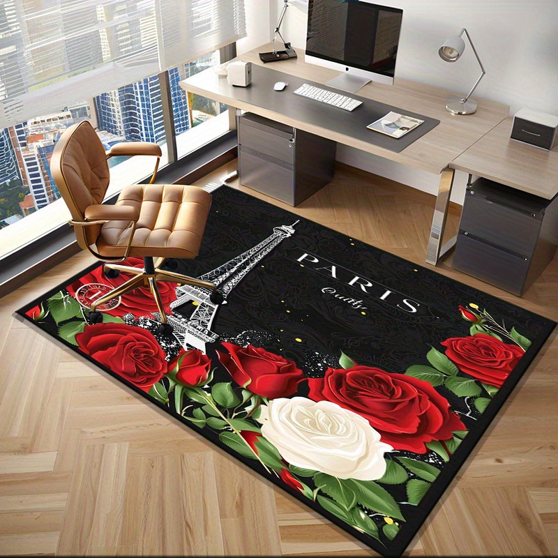 Романтический ковер с розами в – обзор и цена Home Textiles Paris