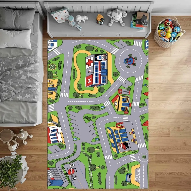 Детский развивающий коврик-кар – обзор и цена Home Textiles City