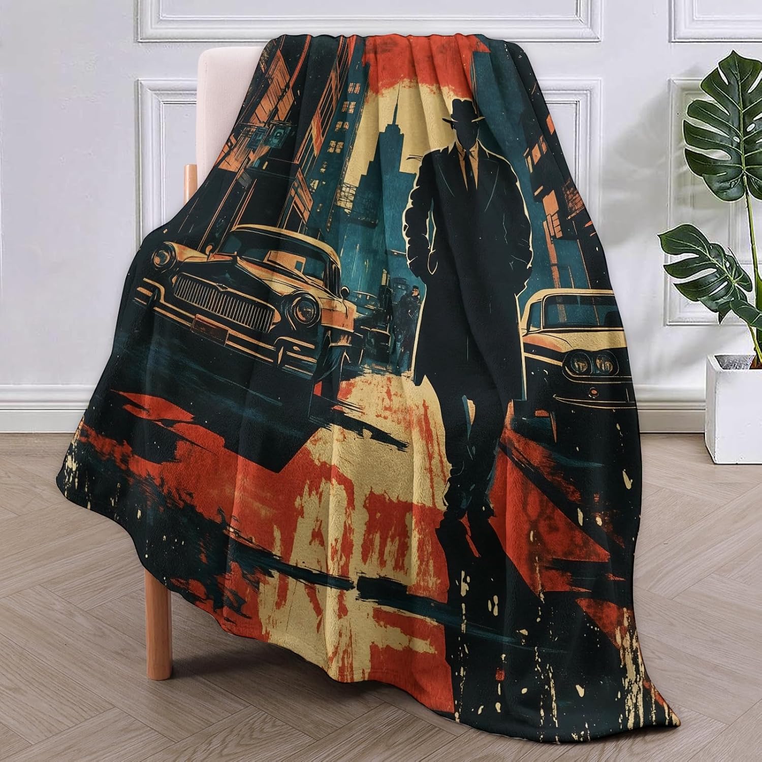 Одеяло Noir Detective, подарки – обзор и цена Home Textiles Usa