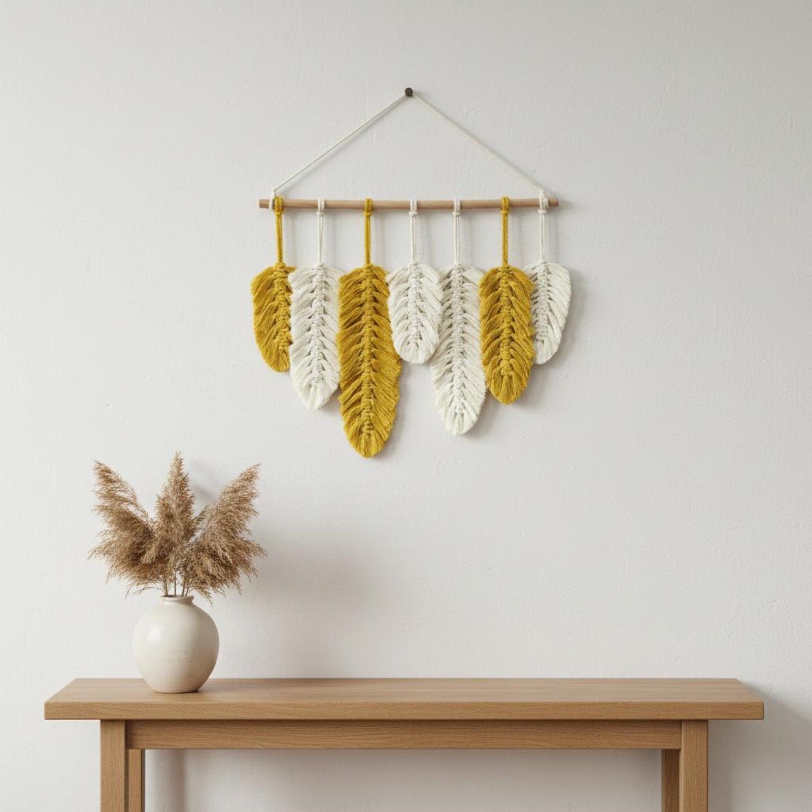 Настенный декор из макраме с п – обзор и цена Home Textiles Usa